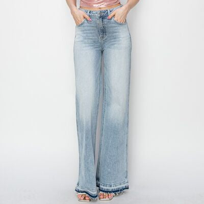 RISEN Free Bird Wide Leg Jeans (0-3X)