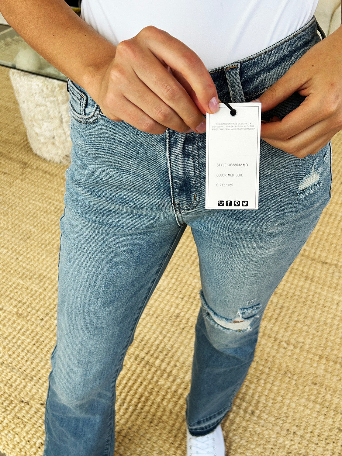 Judy Blue West Of Mojave Bootcut Jeans (0-24W)