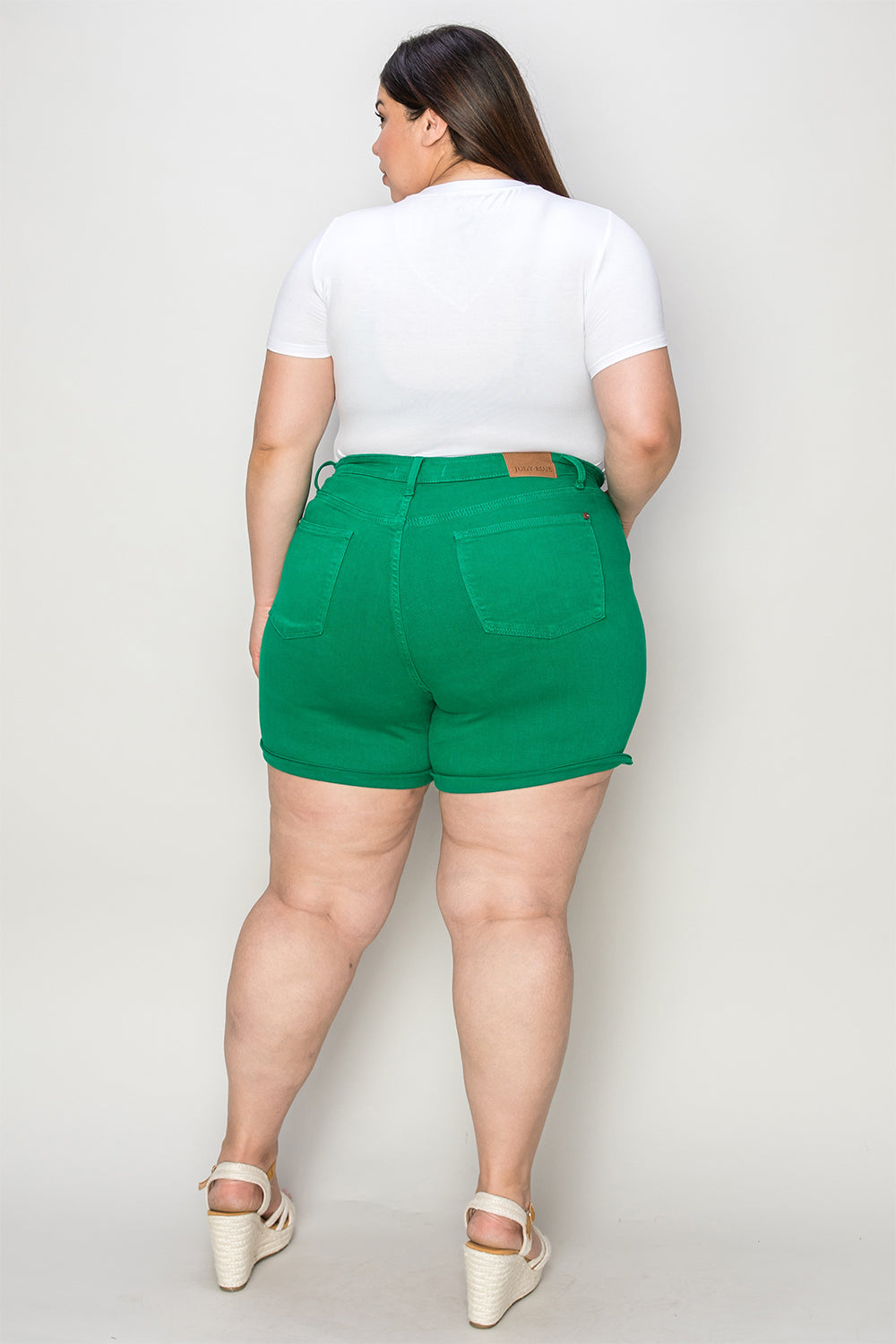 Judy Blue With You Around Tummy Control Shorts (S-3X)