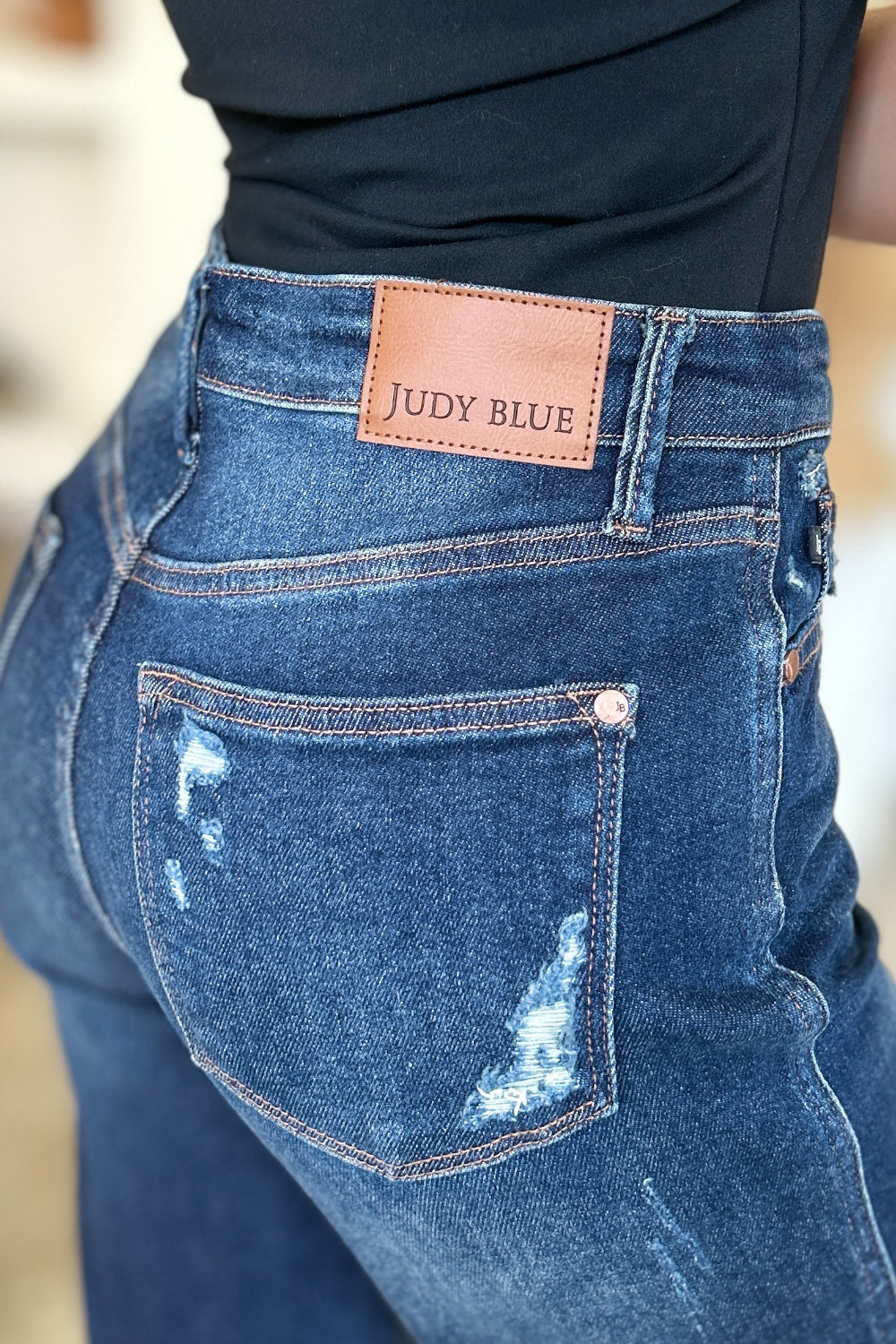 Judy Blue No Limits Rigid Magic Straight Leg Jeans (0-24W)