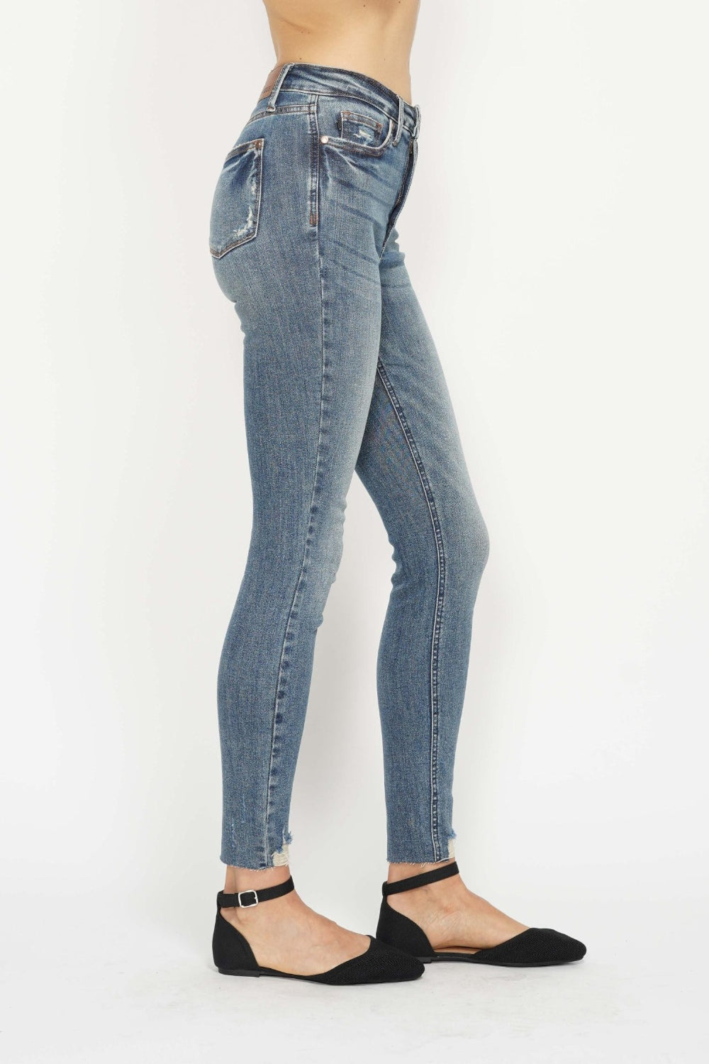 Judy Blue Do You Mean It Tummy Control Skinny Jeans (0-24W)