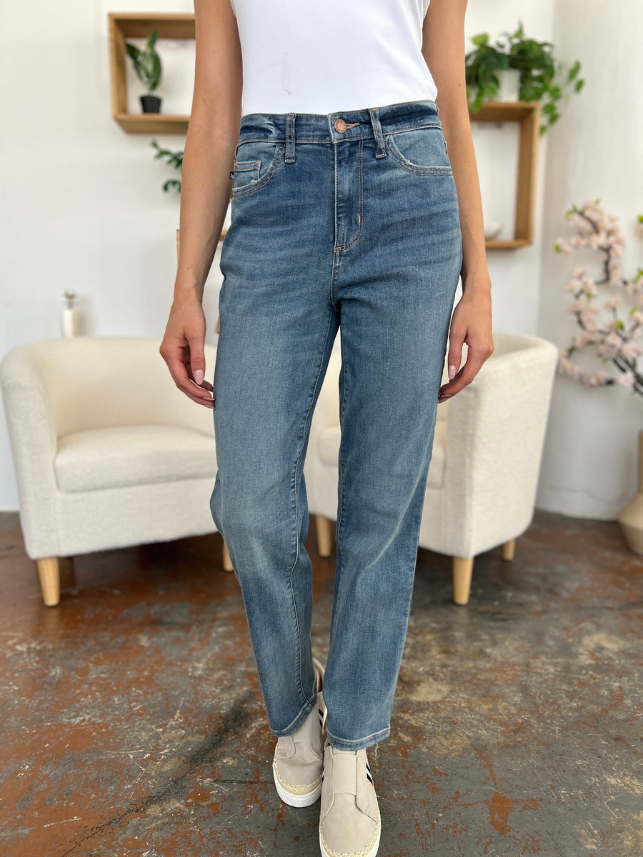Judy Blue Two Weeks Straight Leg Jeans (0-24W)