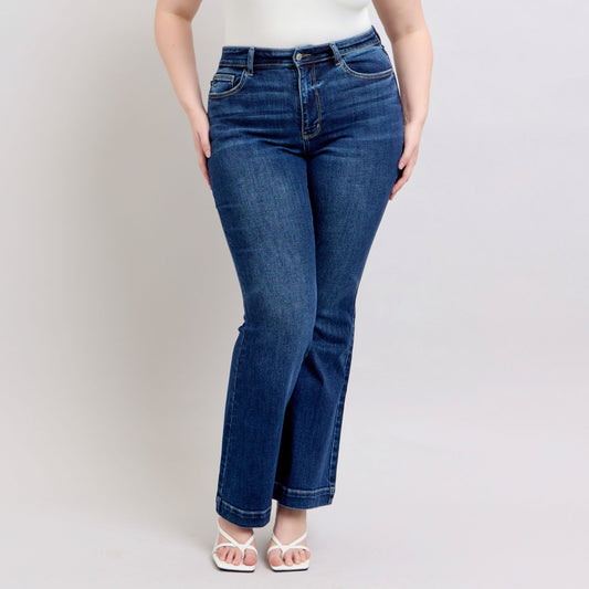 Judy Blue You Give Me Butterflies High Rise Flare Jeans (0-24W)