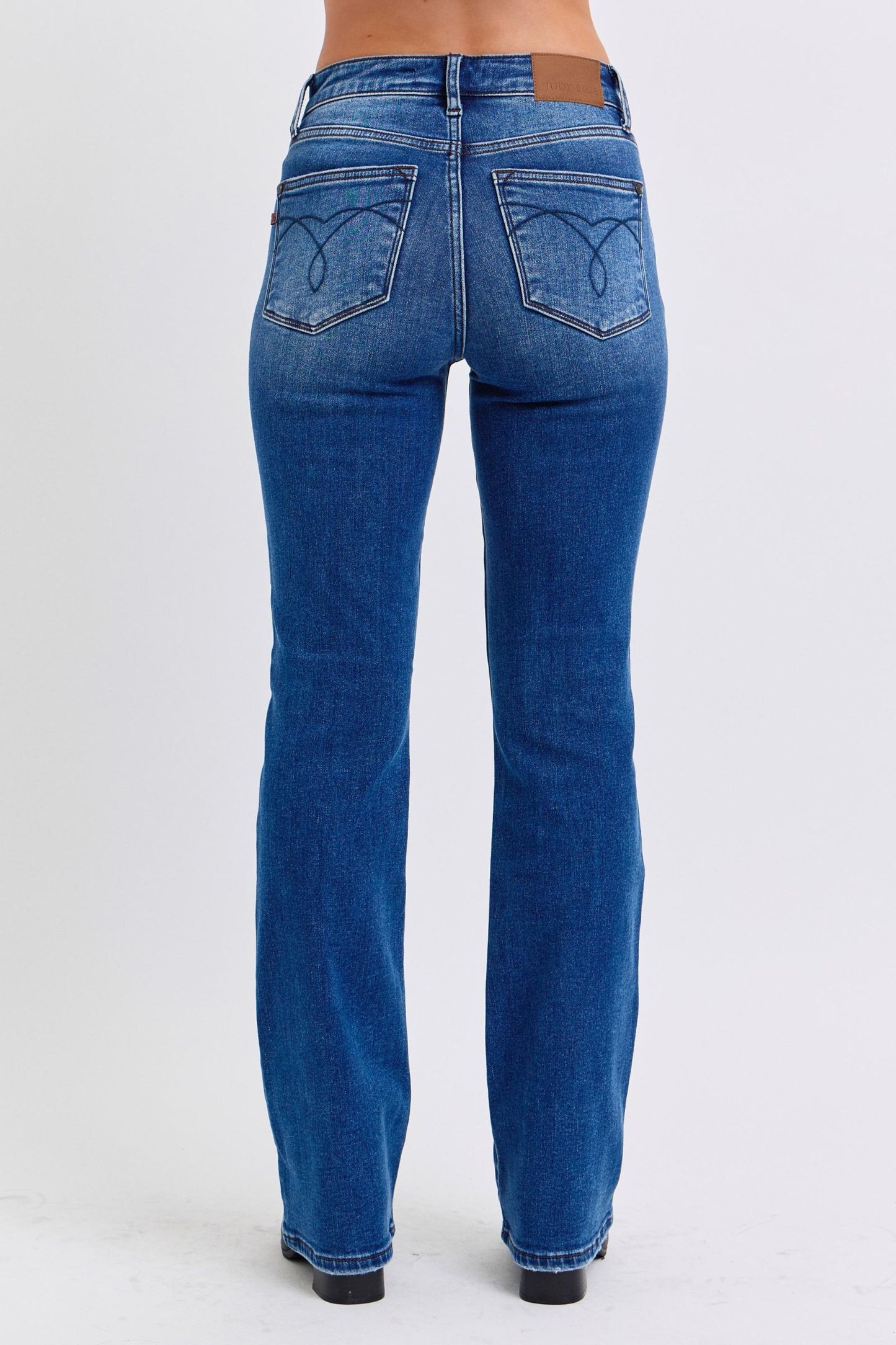Judy Blue Miss Dutton Thermal Bootcut Jeans (0-24W)