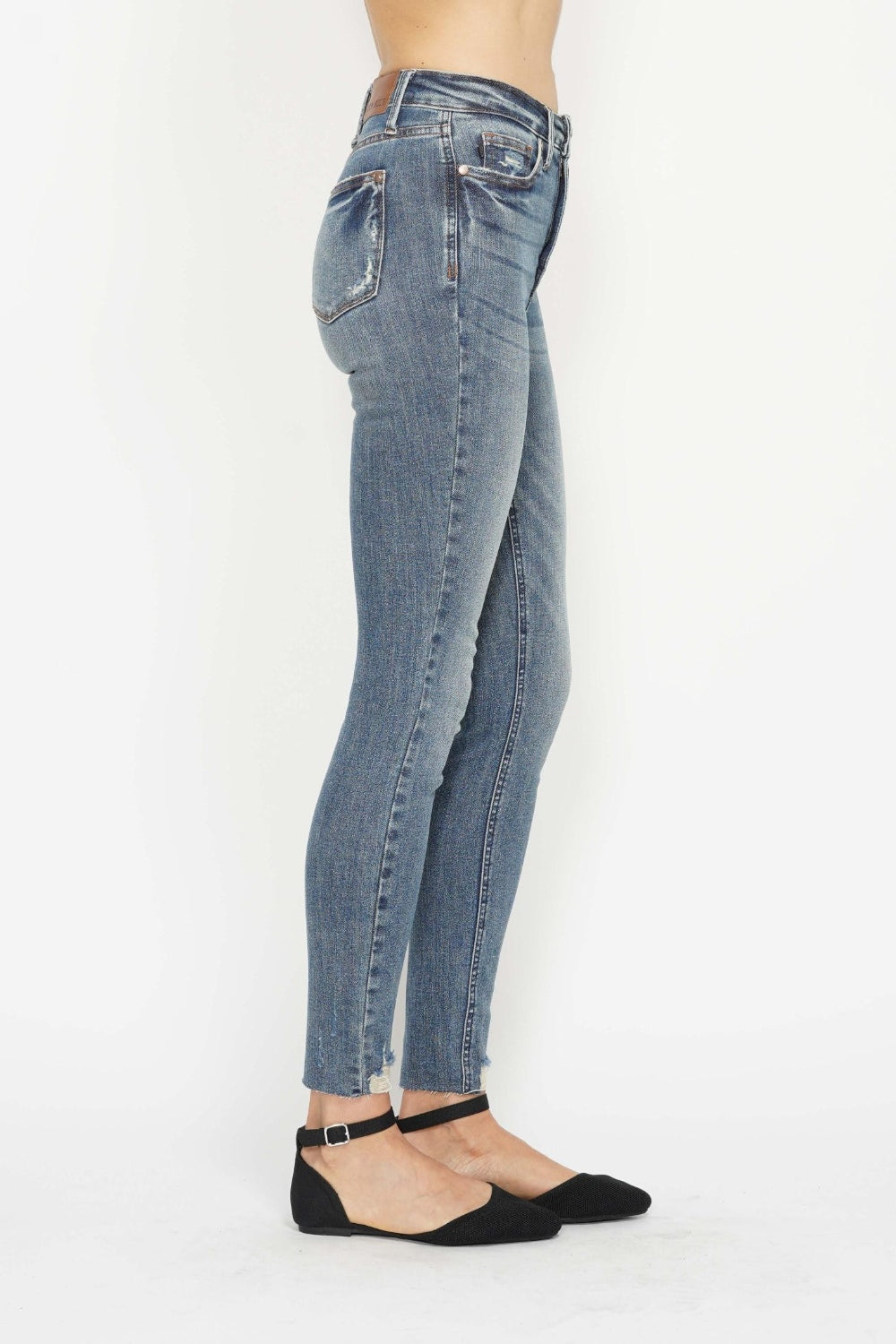 Judy Blue Do You Mean It Tummy Control Skinny Jeans (0-24W)