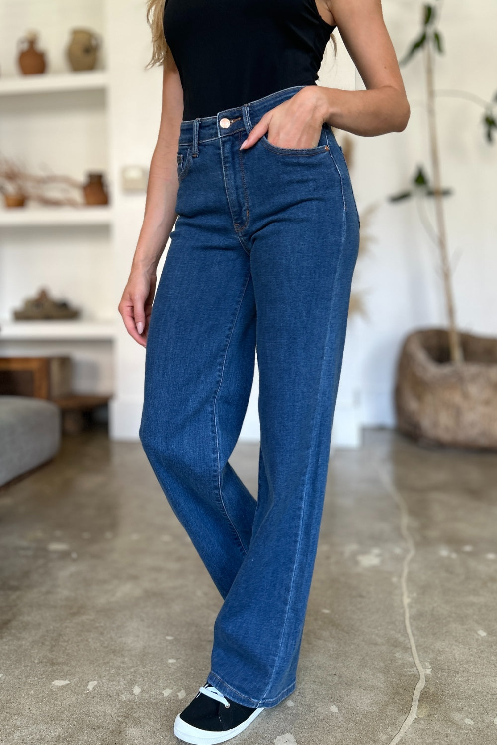 Judy Blue Lead The Way Straight Leg Jeans (0-24W)