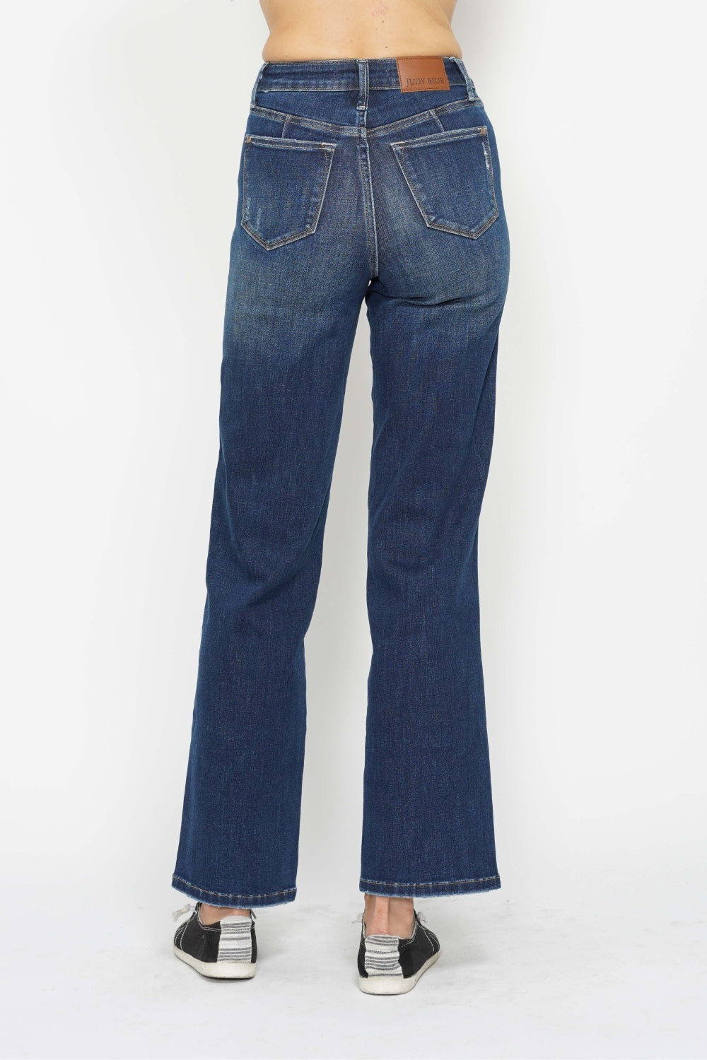 Judy Blue In My DNA Tummy Control Straight Leg Jeans (0-24W)