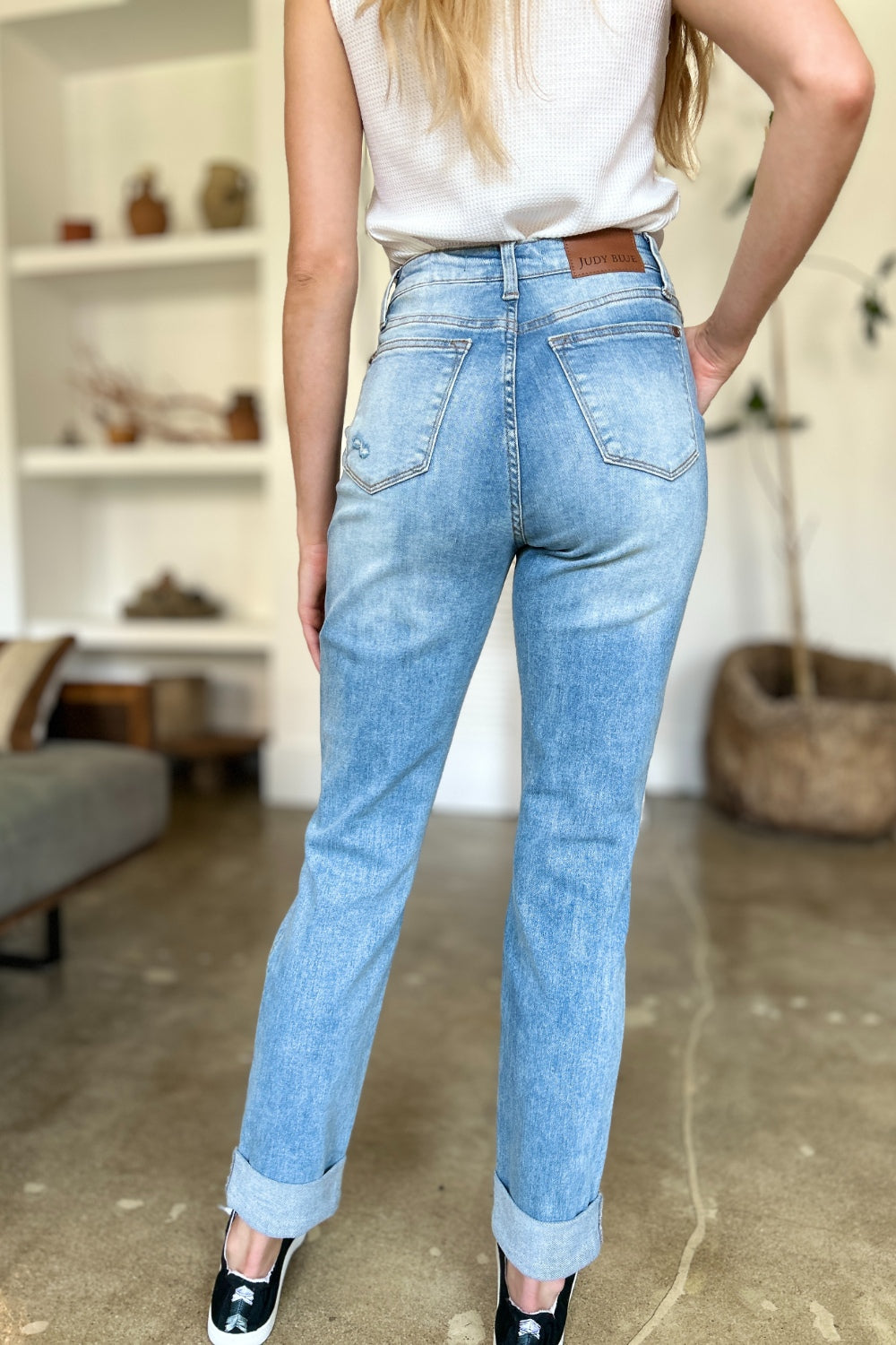 Judy Blue Hep Alien Boyfriend Jeans (0-24W)
