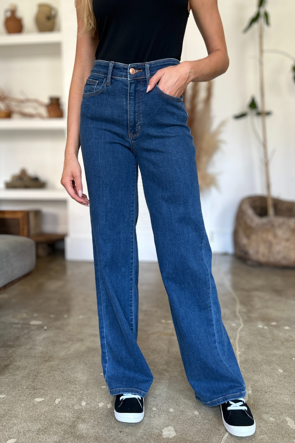 Judy Blue Lead The Way Straight Leg Jeans (0-24W)