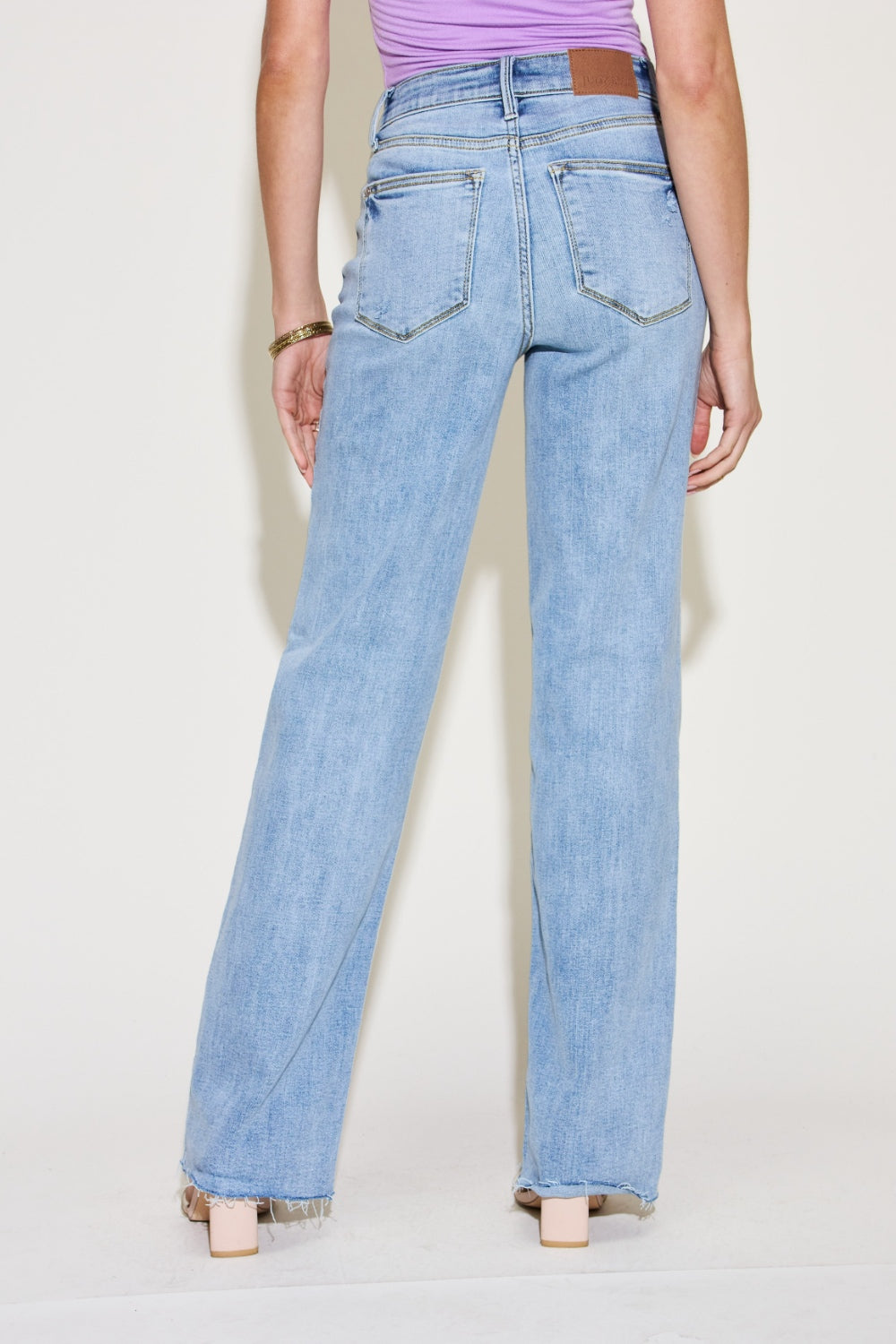 Judy Blue V Waistband Straight Leg Jeans (0-24W)