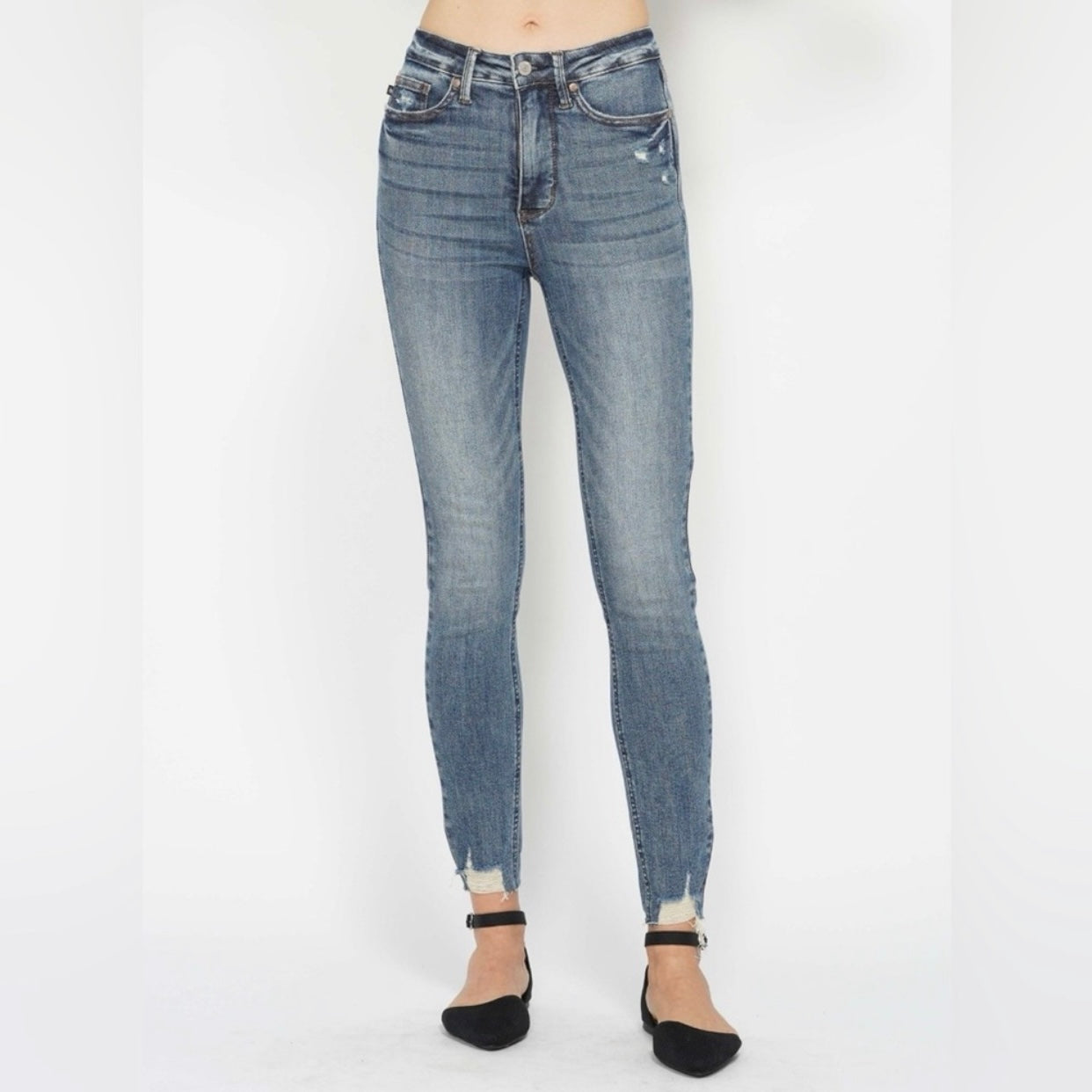 Judy Blue Do You Mean It Tummy Control Skinny Jeans (0-24W)