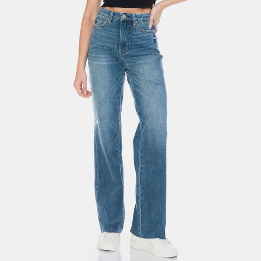 Judy Blue Baby Gurl Tummy Control Straight Leg Jeans (0-24W)