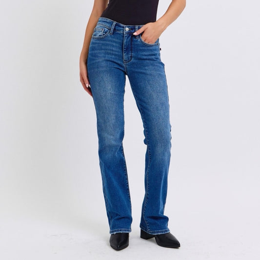 Judy Blue Miss Dutton Thermal Bootcut Jeans (0-24W)