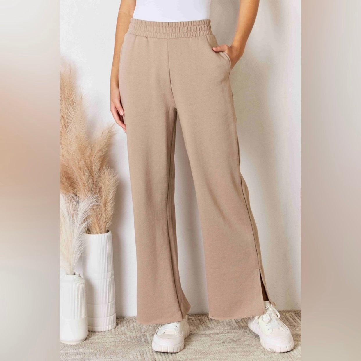 RISEN Candace Wide Leg Sweatpants (S-XL)