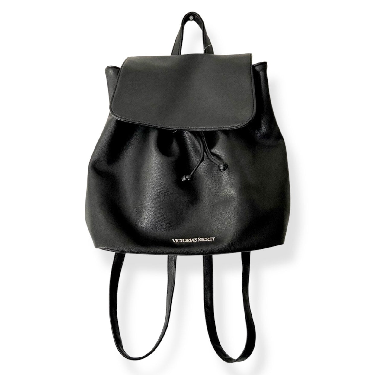 Victoria's Secret vegan leather drawstring backpack