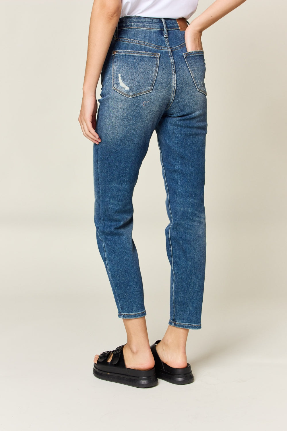 Judy Blue Fields + Fences Tummy Control Straight Leg Jeans (0-24W)