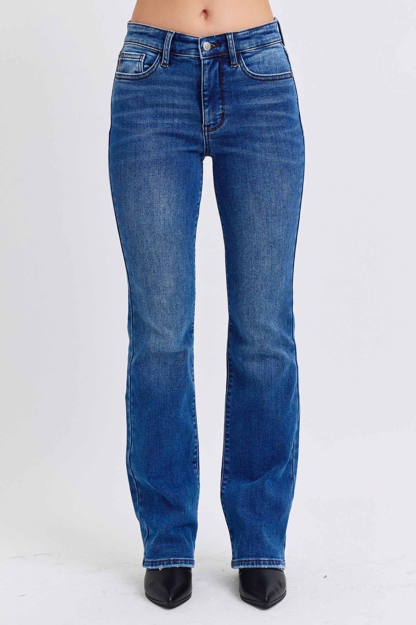Judy Blue Miss Dutton Thermal Bootcut Jeans (0-24W)