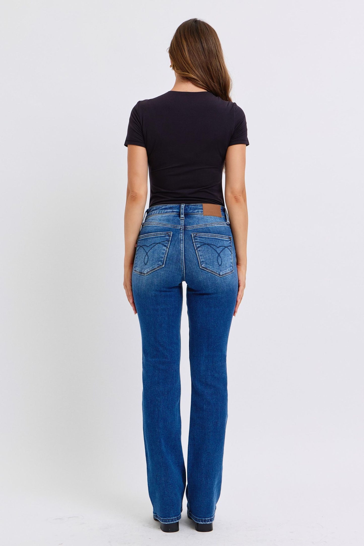 Judy Blue Miss Dutton Thermal Bootcut Jeans (0-24W)