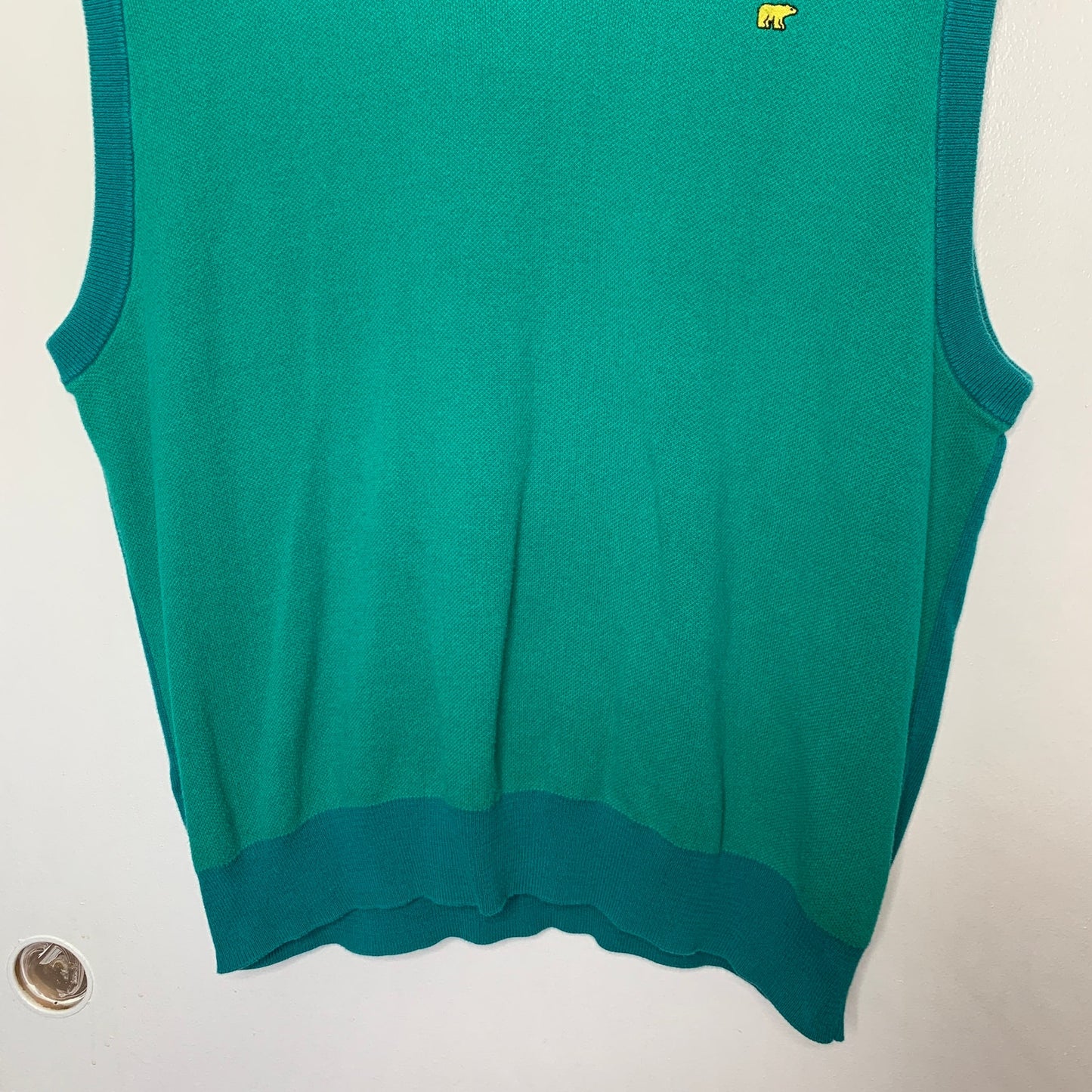 Jack Nicklaus preppy golf sweater vest SZ XL