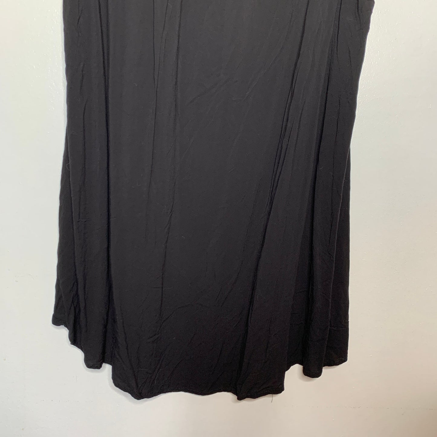 Torrid black embroidered tank dress swim cover up SZ 2X