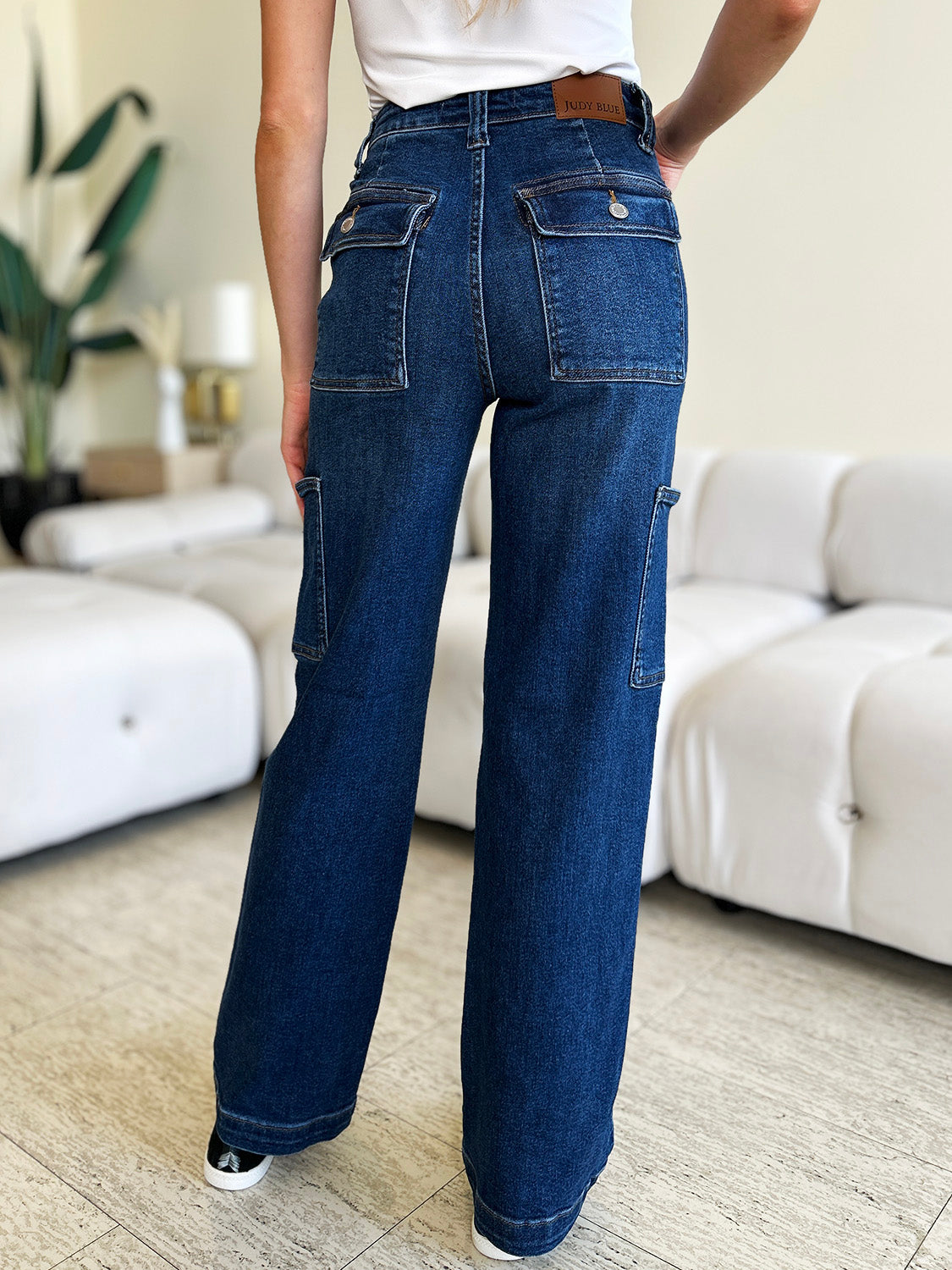Judy Blue Boy Meets Girl Cargo Jeans (0-24W)
