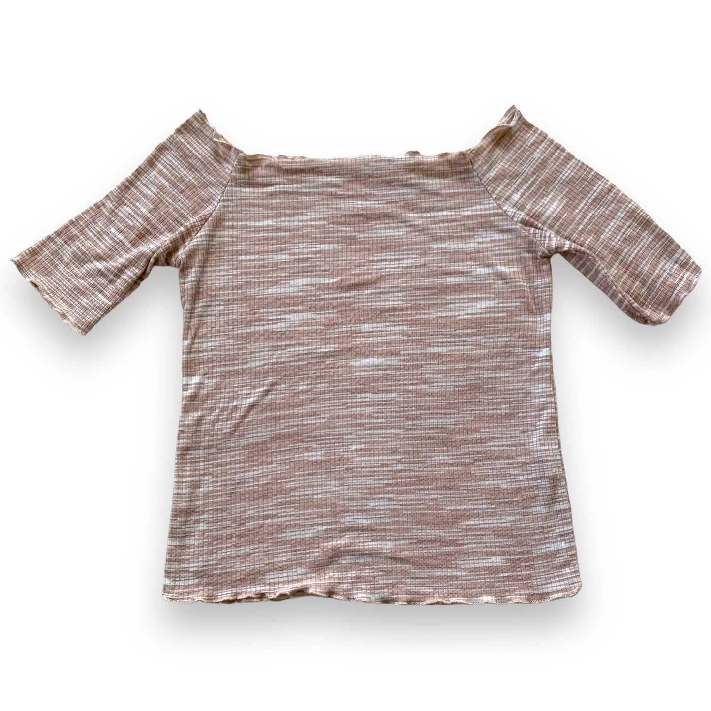 Urban Outfitters Caution to the Wind scalloped trim tee SZ M