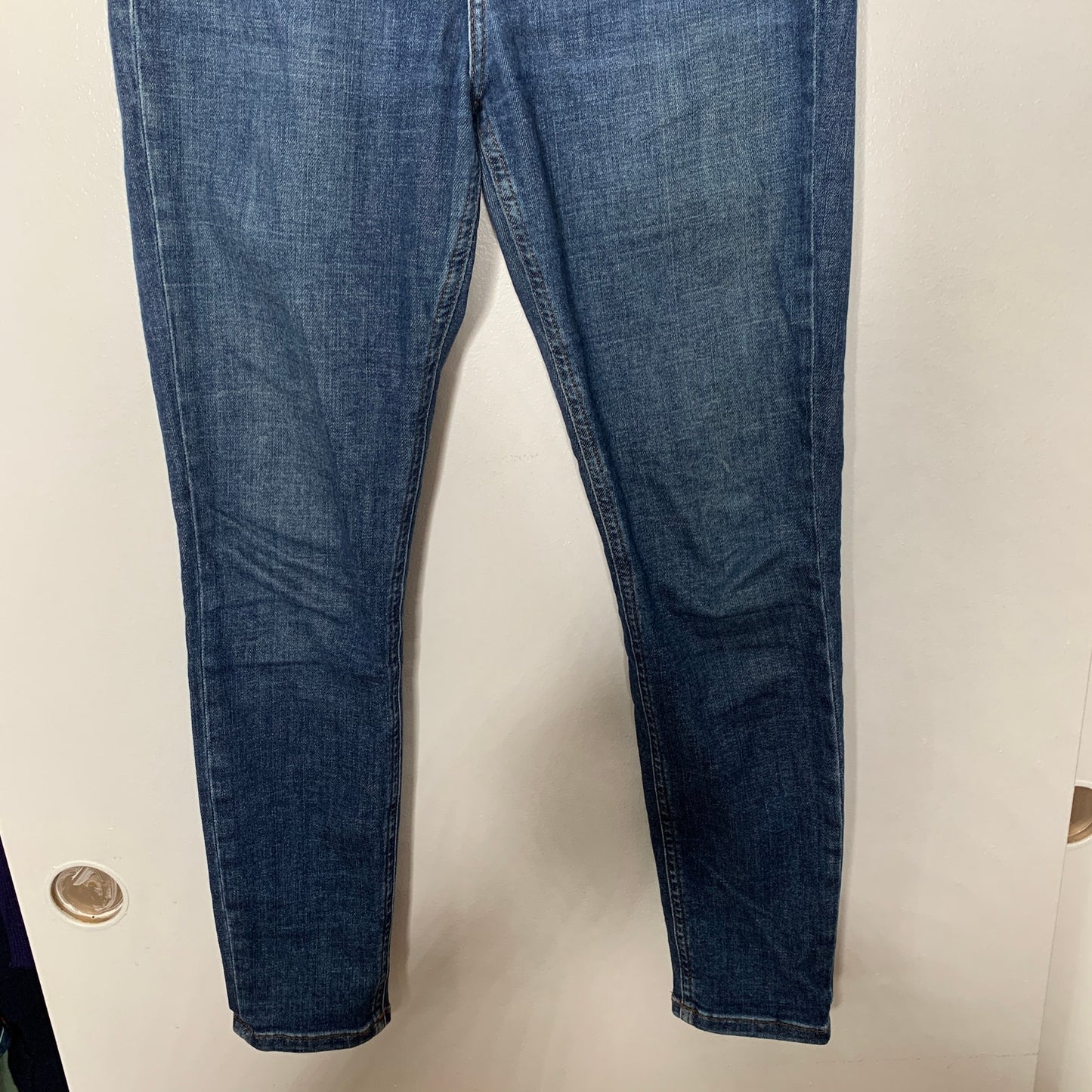Topshop Moto Cain high rise ankle skinny jeans SZ 28