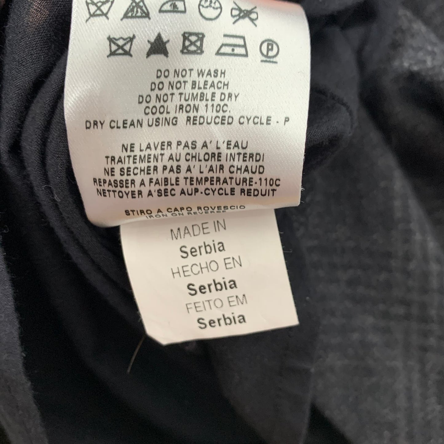 See by Chloe sawtooth plaid wool sheath dress SZ 6