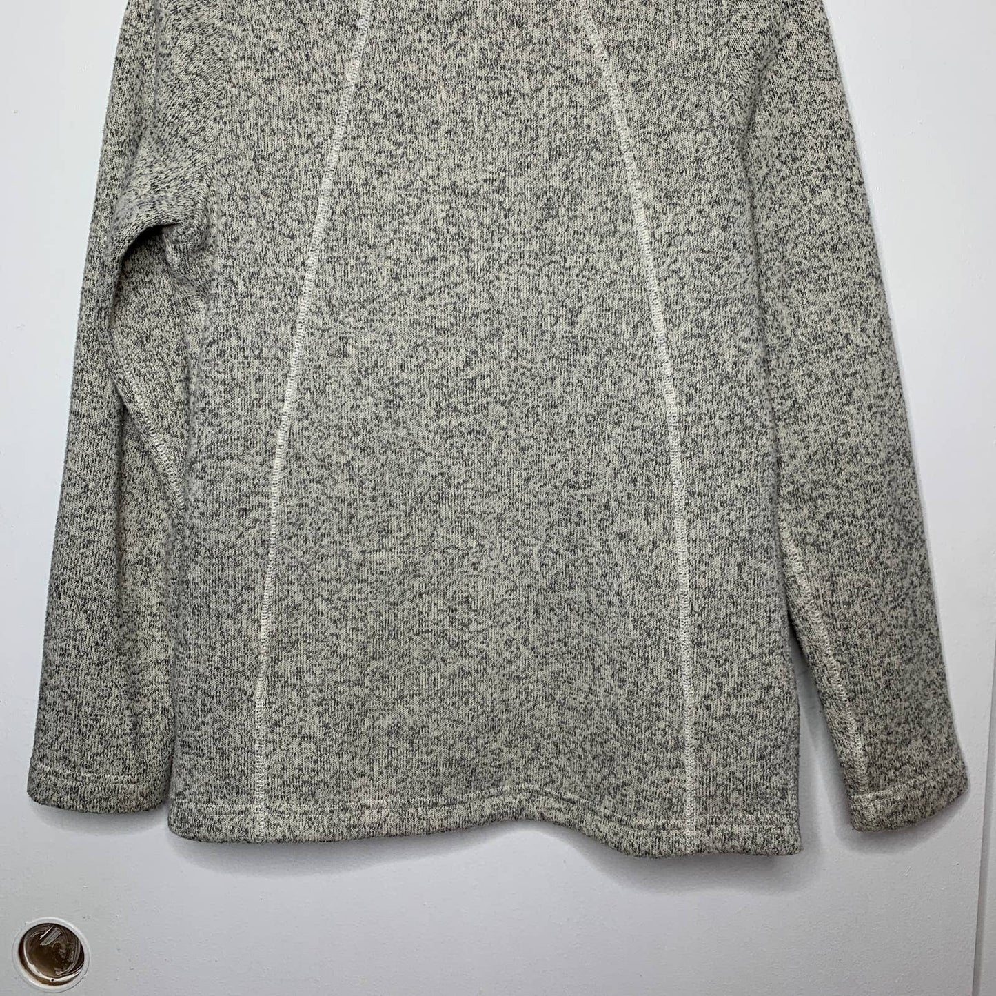 The North Face Crescent full zip sweater fleece jacket SZ S