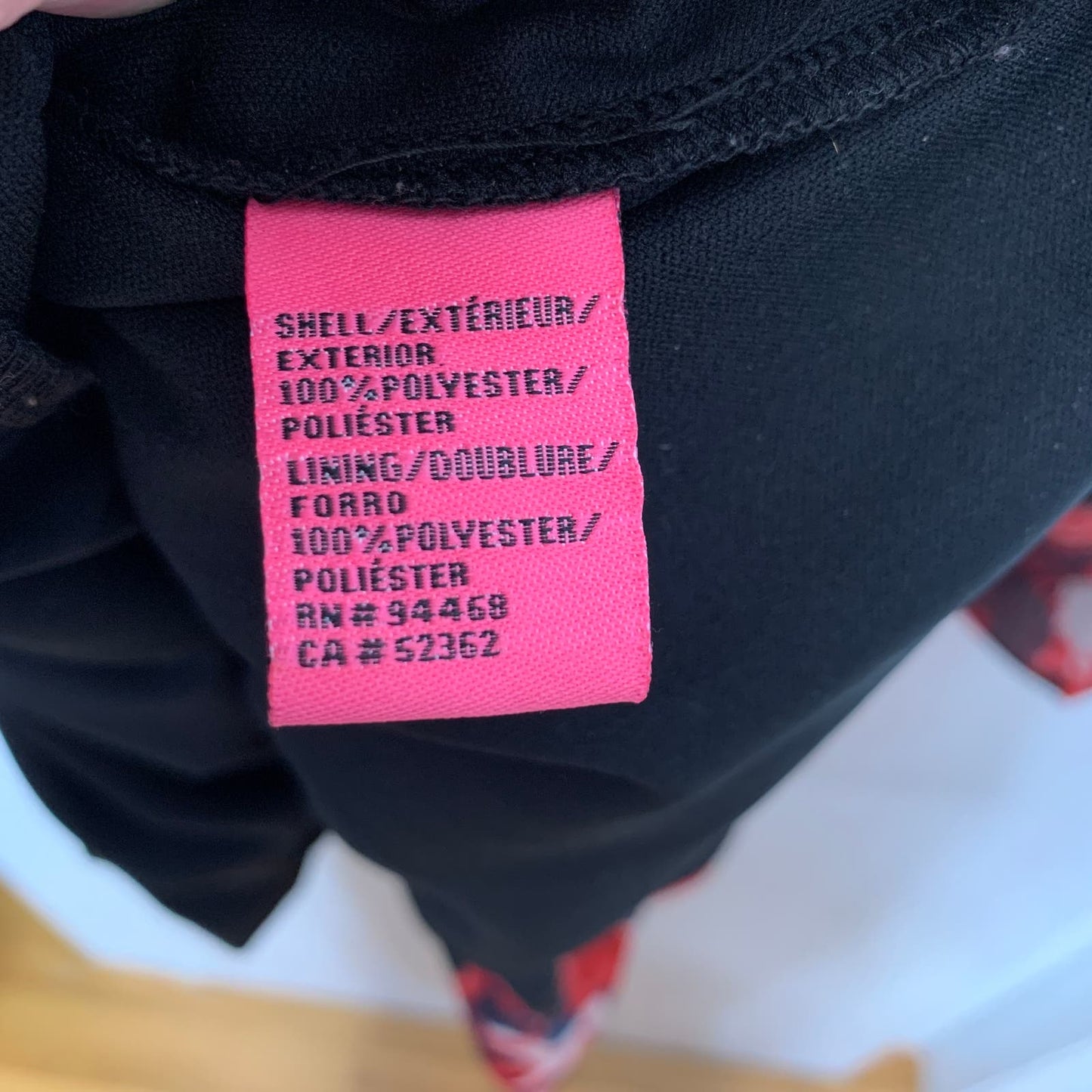 Betsey Johnson Bambi black floral print flare sleeve ruffle dress SZ 6