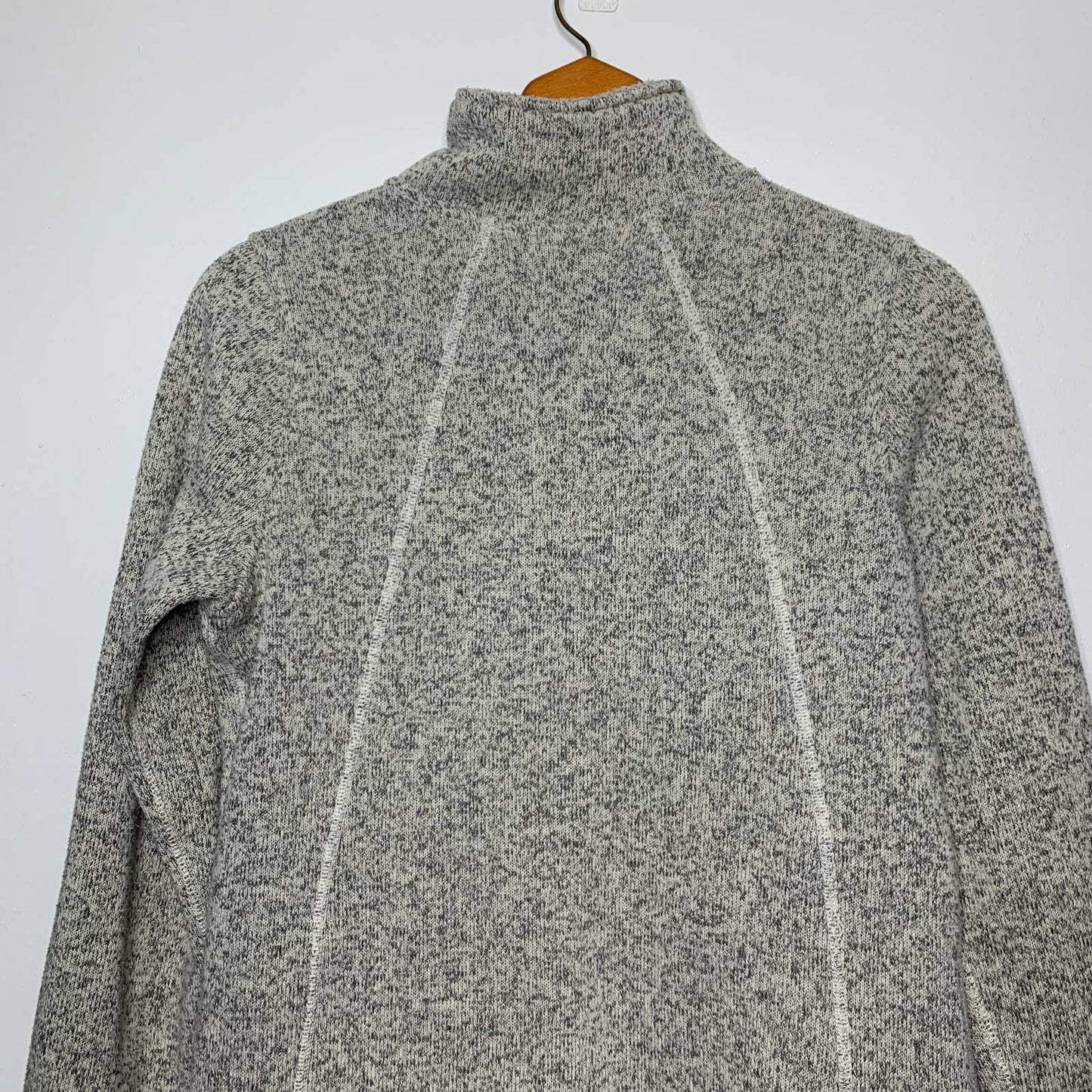 The North Face Crescent full zip sweater fleece jacket SZ S