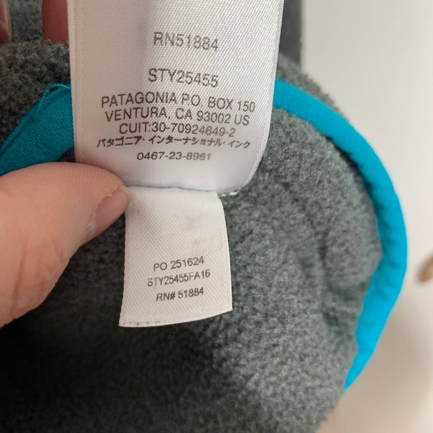 Patagonia Synchilla Snap T lightweight fleece pullover SZ S