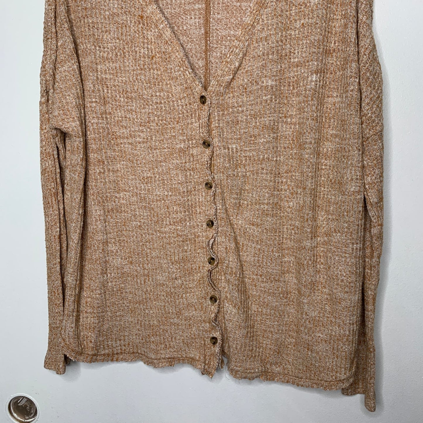 Urban Outfitters Out From Under rust ribbed knit cardigan SZ S