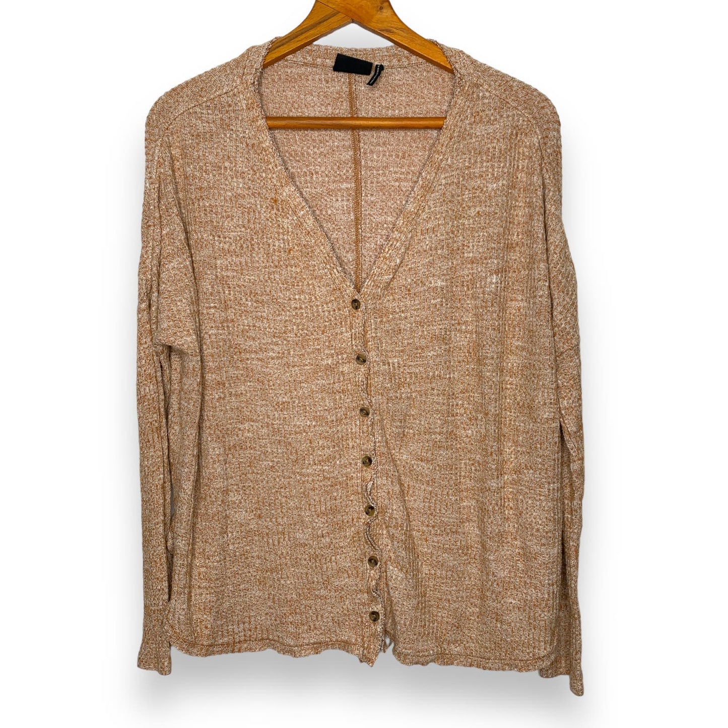 Urban Outfitters Out From Under rust ribbed knit cardigan SZ S