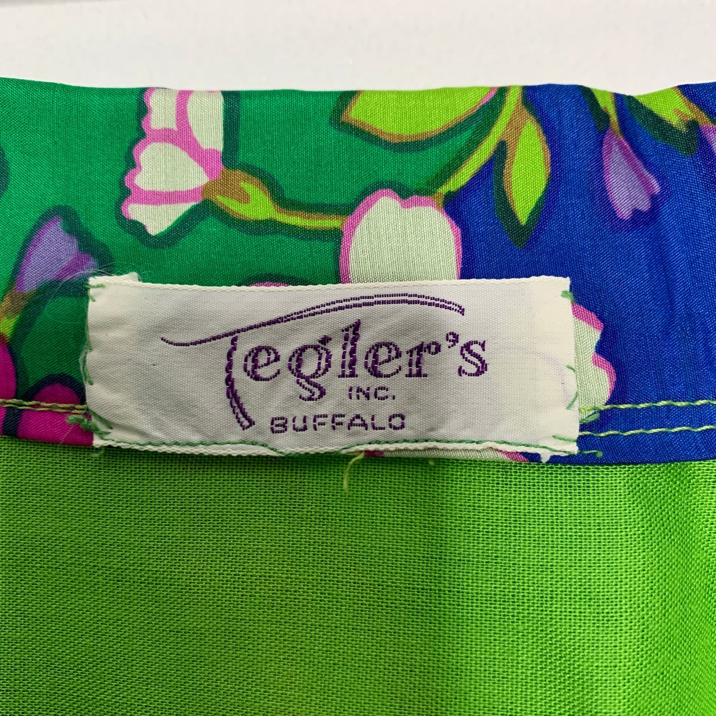 Vintage 60s 70s bohemian silk patchwork wrap style maxi skirt SZ 6