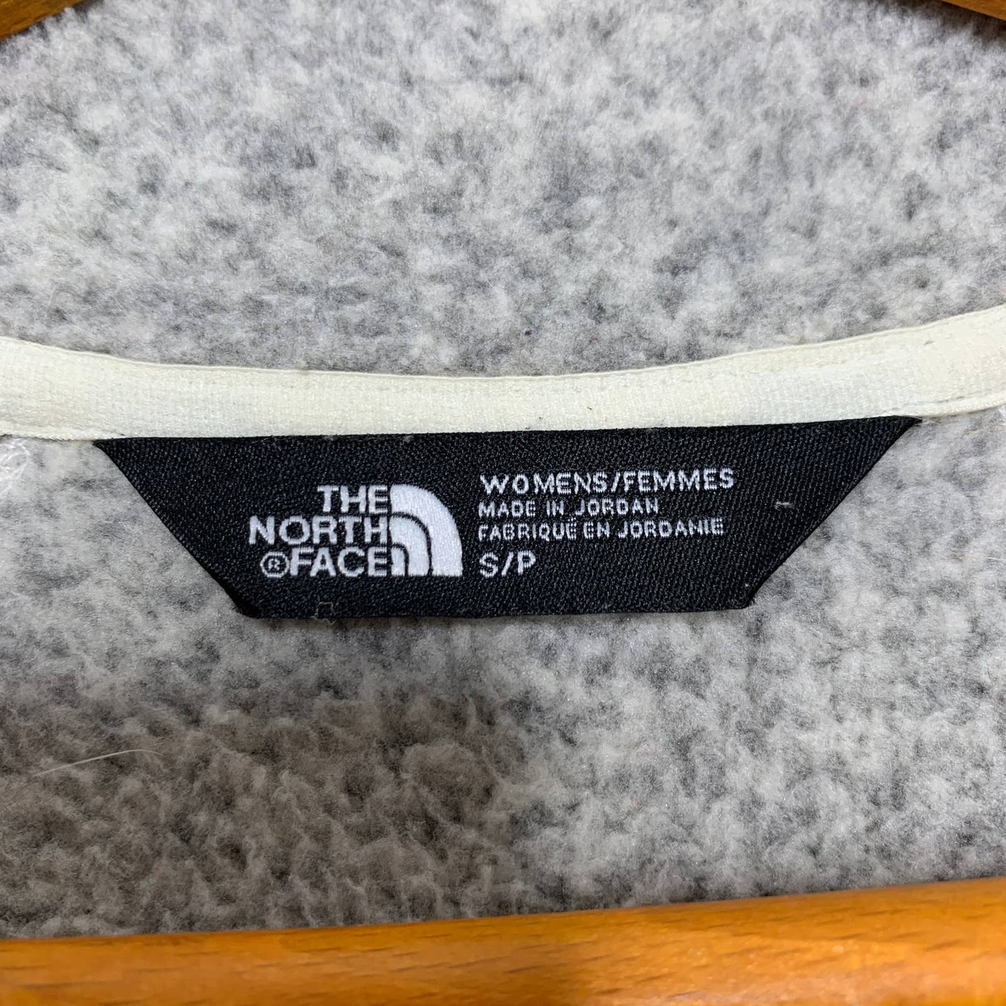 The North Face Crescent full zip sweater fleece jacket SZ S