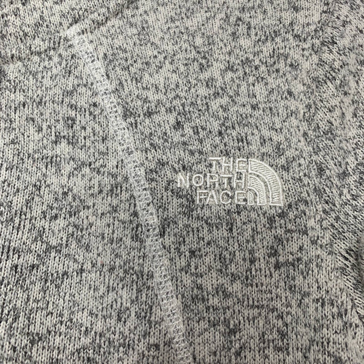 The North Face Crescent full zip sweater fleece jacket SZ S