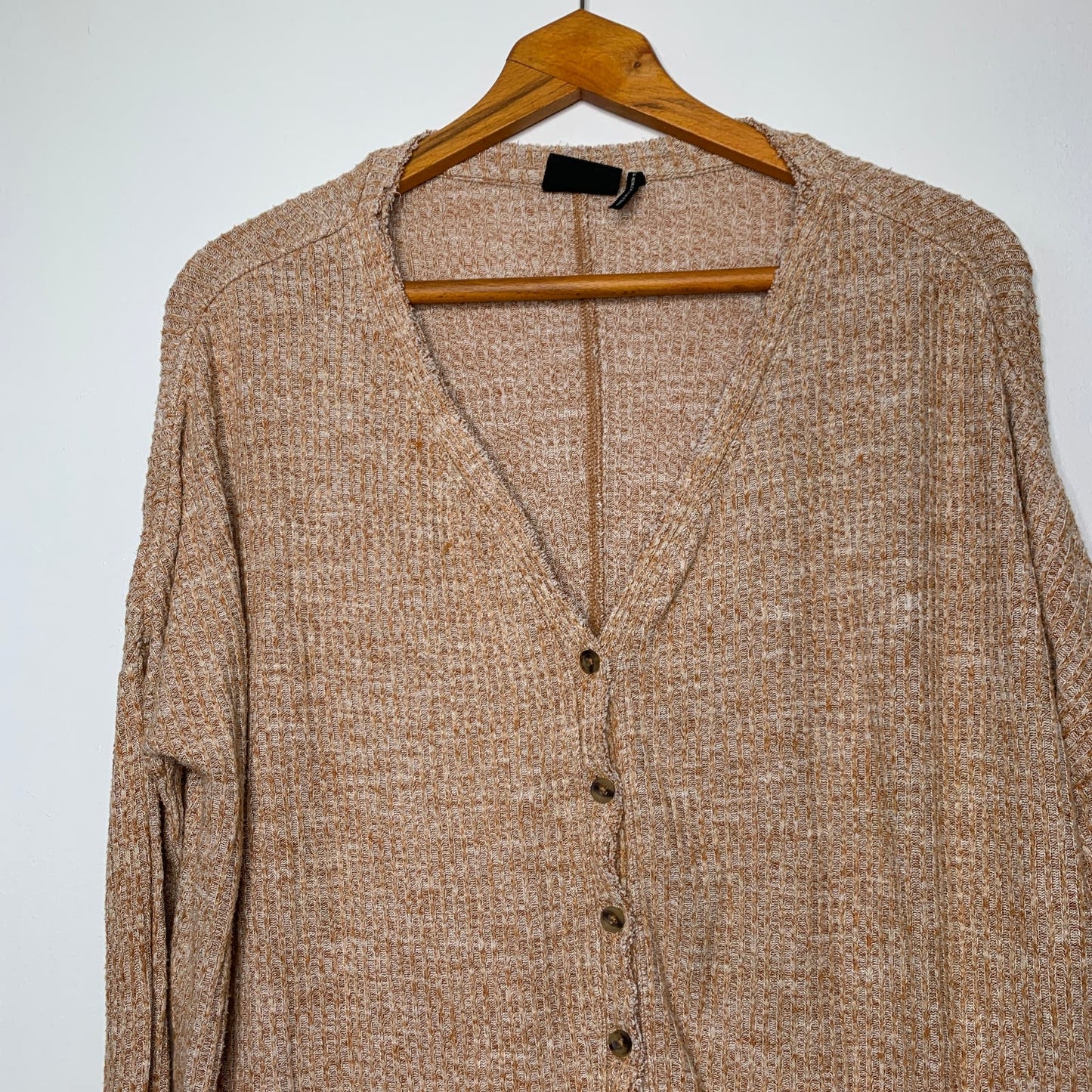 Urban Outfitters Out From Under rust ribbed knit cardigan SZ S