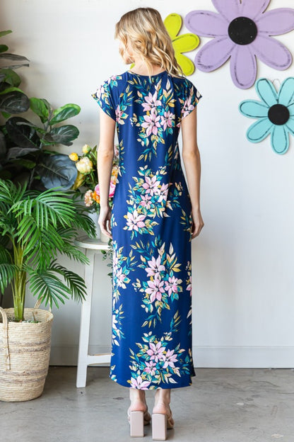 Break Your Heart Floral Maxi Dress (S-3X)