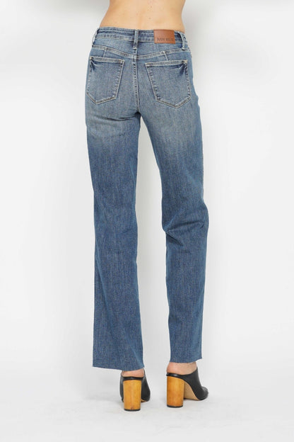 No Control Tummy Control Straight Leg Jeans (0-24W)