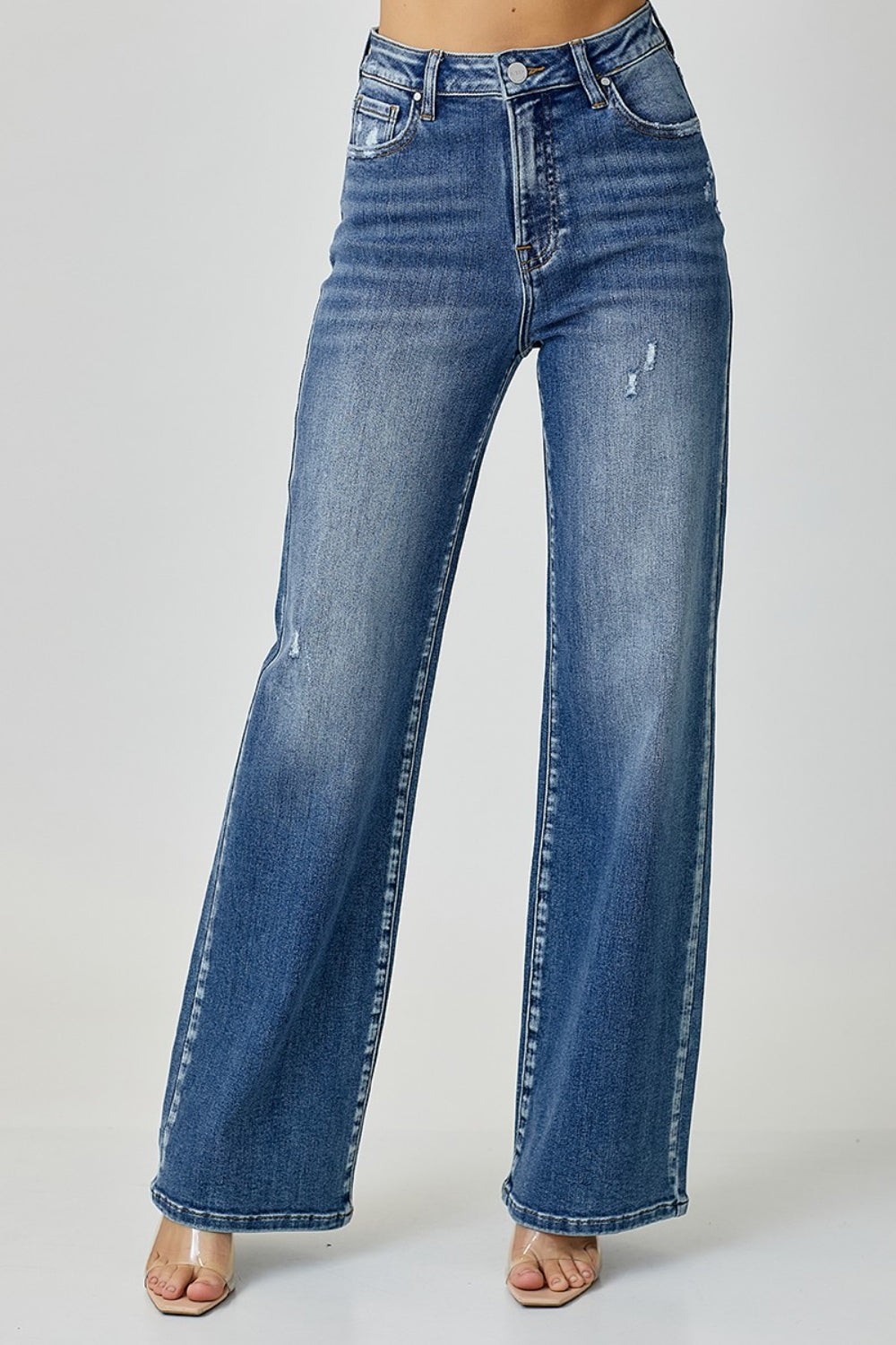 Rise Up Wide Leg Jeans (0-15)
