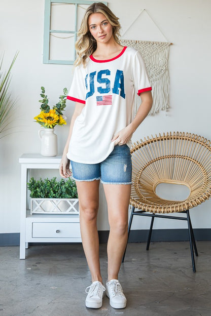 Party In The USA Graphic Tee (S-3X)