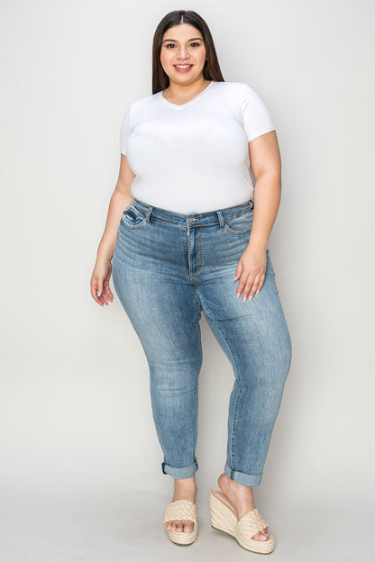 Bunny & Me Cuffed Straight Leg Jeans (0-24W)