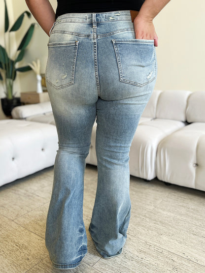 As If Faded Flare Jeans (0-24W)