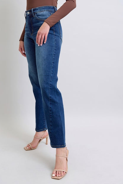 Partition Seam Straight Leg Jeans (0-24W)