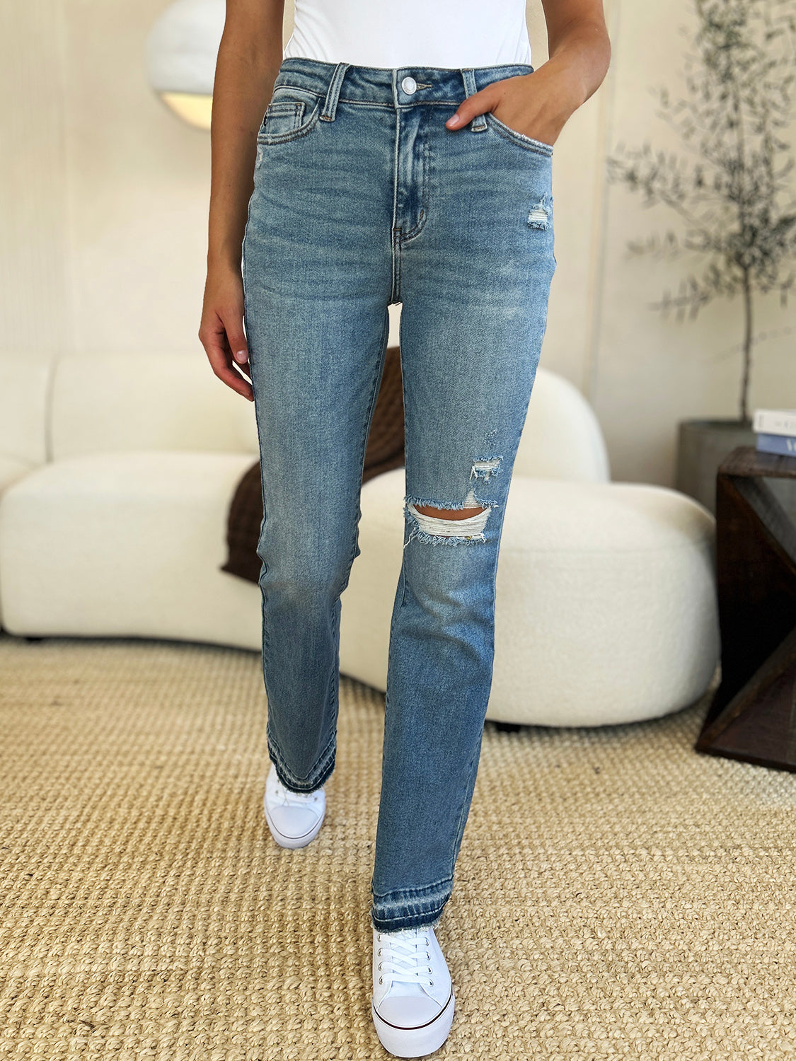 West Of Mojave Bootcut Jeans (0-24W)