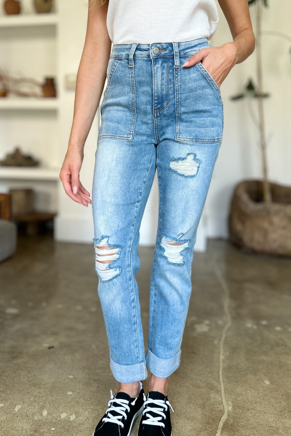 Hep Alien Boyfriend Jeans (0-24W)