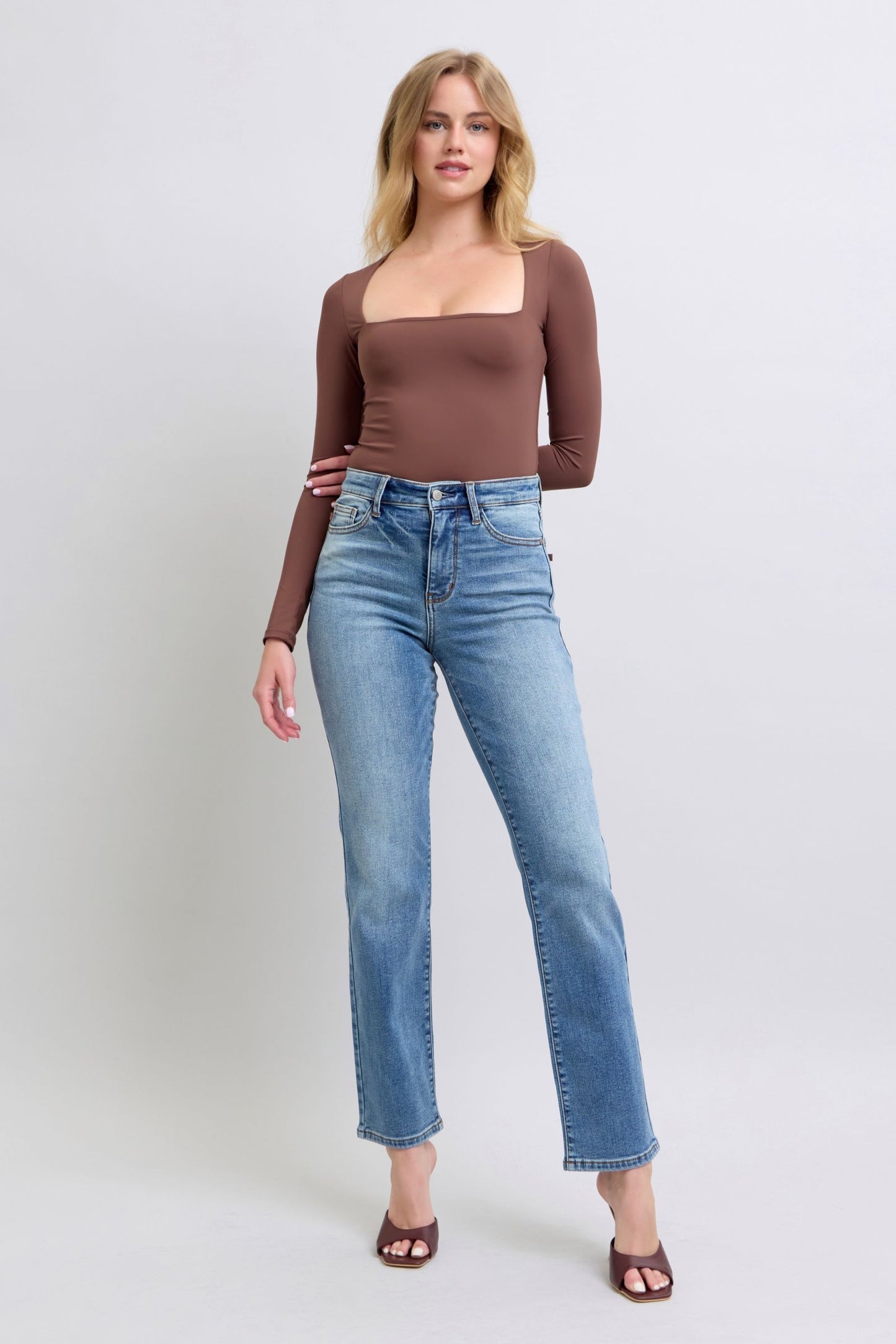 Go Getter Thermal Straight Leg Jeans (0-24W)