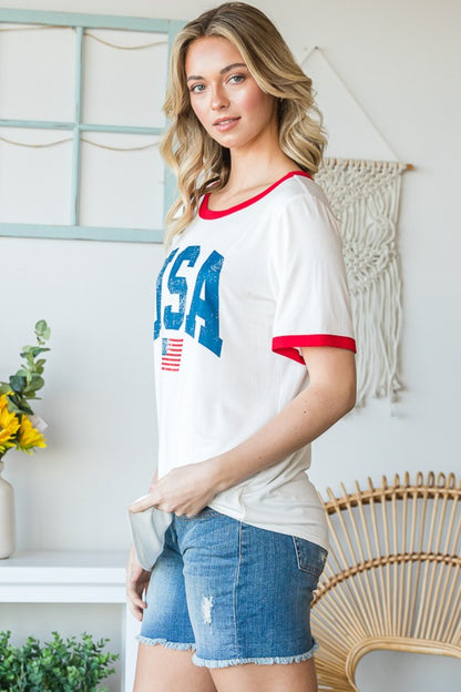 Party In The USA Graphic Tee (S-3X)