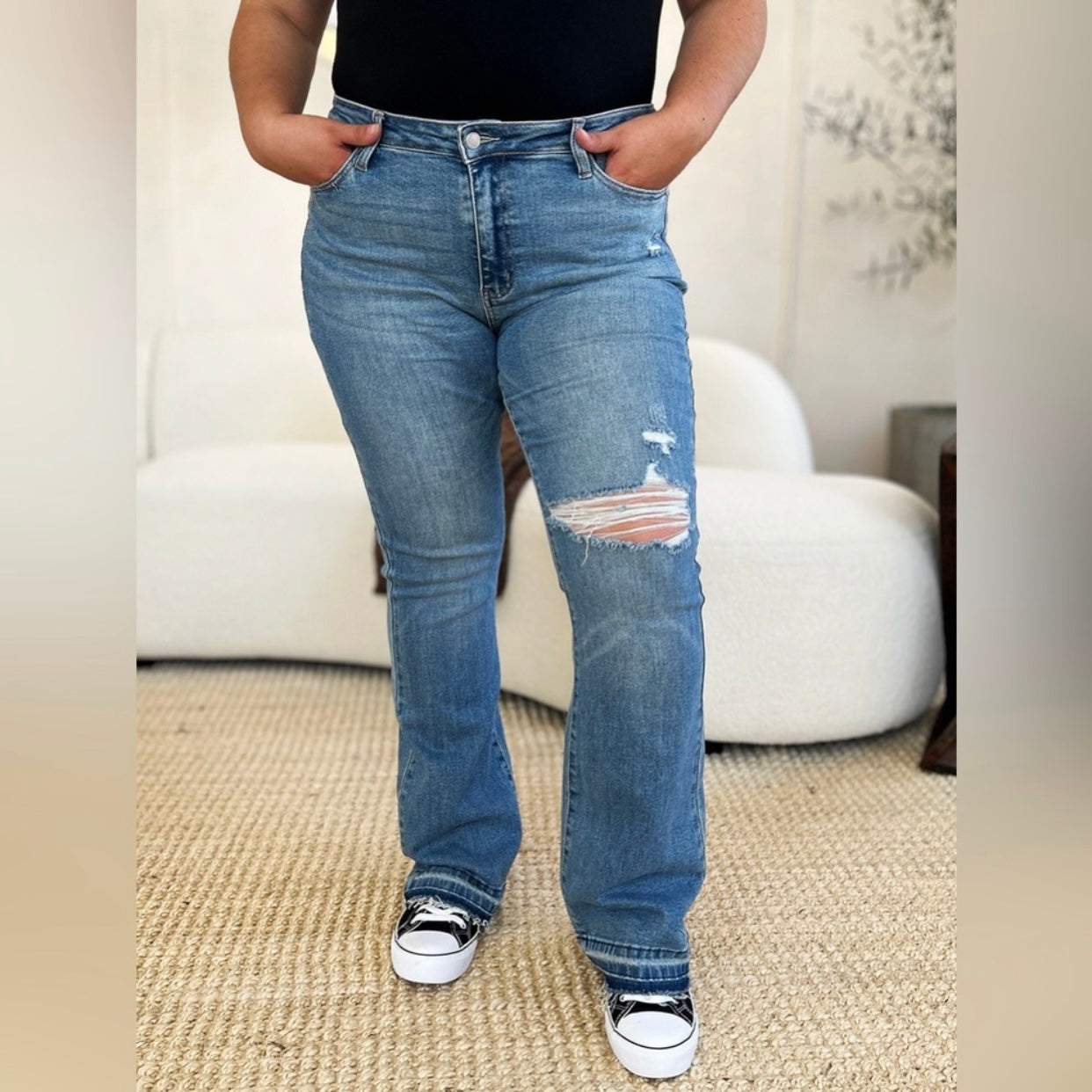 West Of Mojave Bootcut Jeans (0-24W)